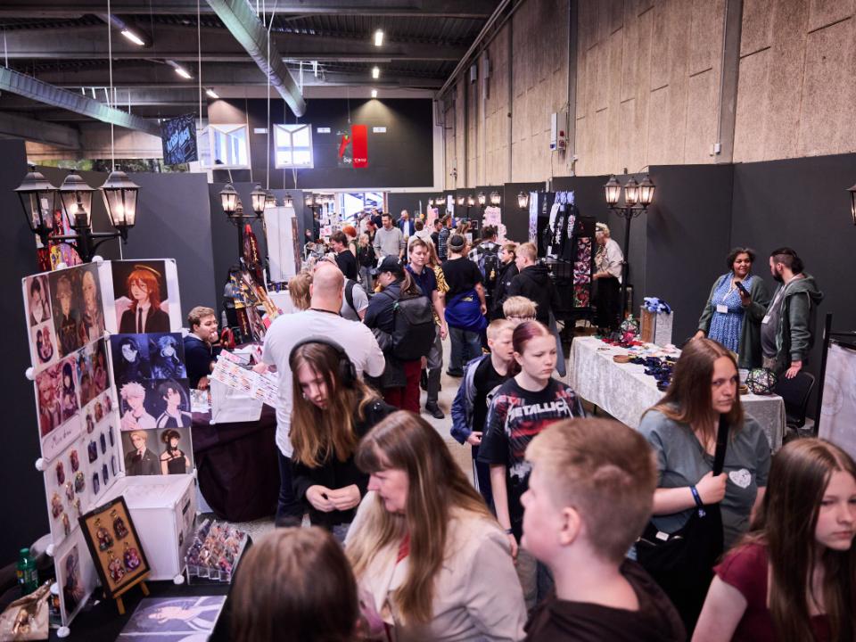 Gå på opdagelse i Artist Alley til Gamebox