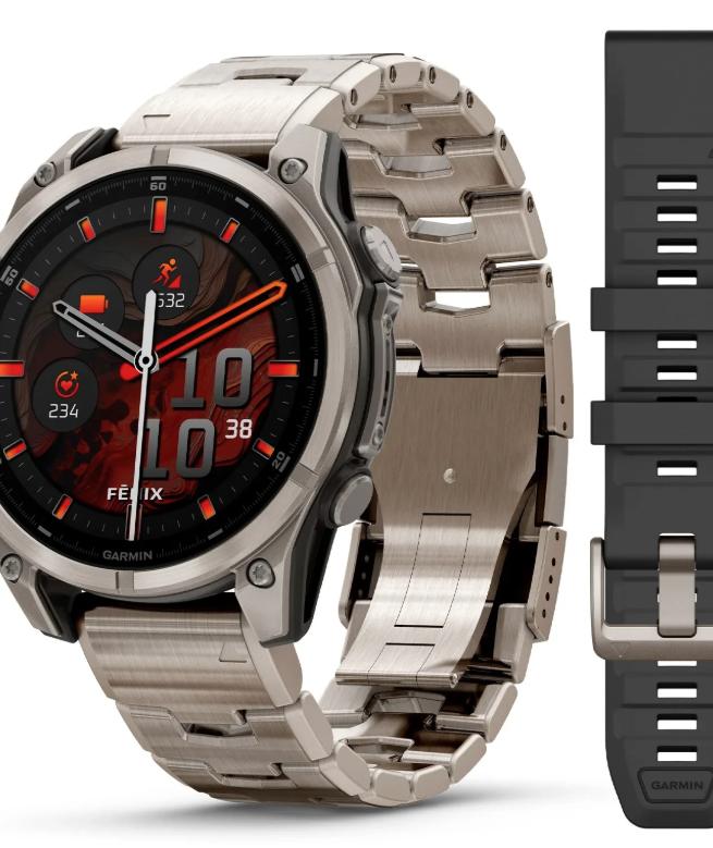 Garmin Fenix 8 47MM AMOLED Sapphire 010-02904-40 // 7.479,-