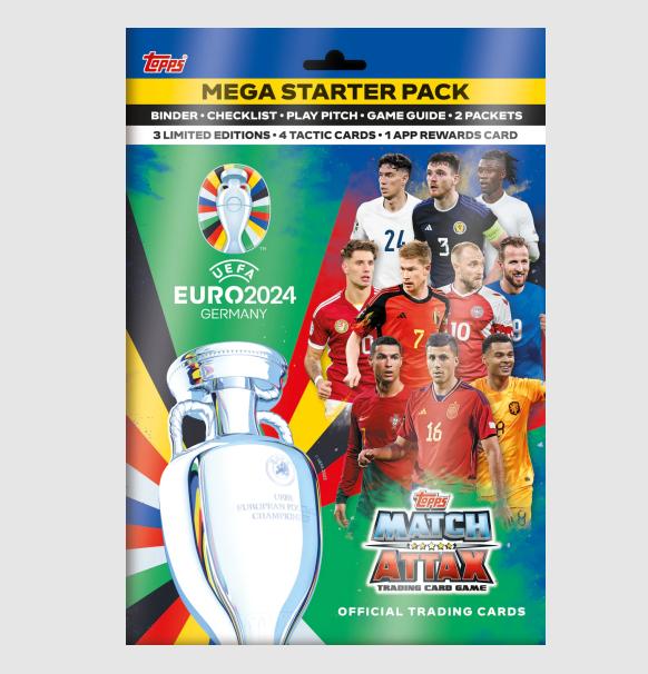 Topps Euro 2024 Match Attax Starter Pack